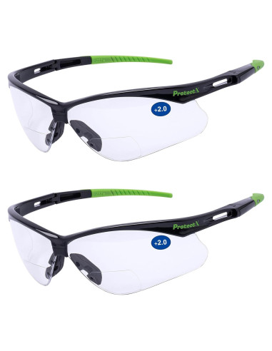 Gafas de Seguridad ProtectX Bifocales 2.0 Antivaho UV