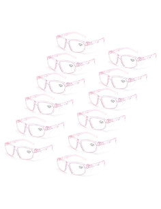 Gafas de Seguridad ProtectX Classic Rosa Antivaho y Antirayones