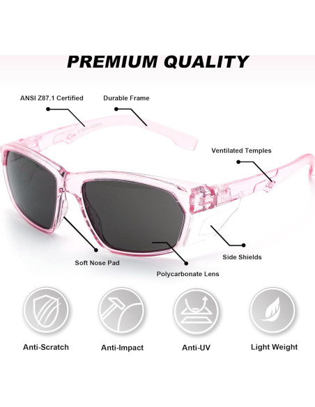 Gafas de Seguridad ProtectX Classic Antivaho y Resistentes