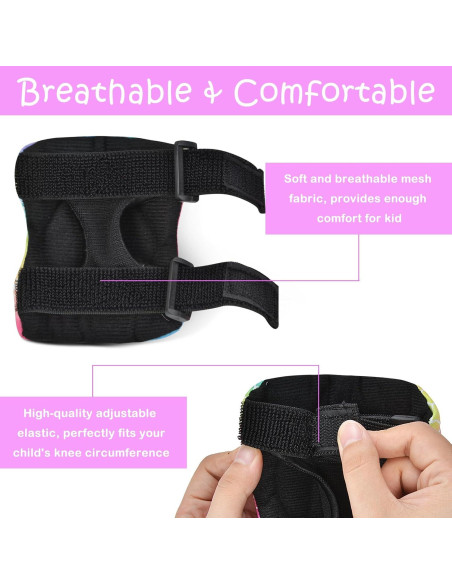 Conjunto de Protección Infantil PAMAID Unicornio Rosa 7 en 1