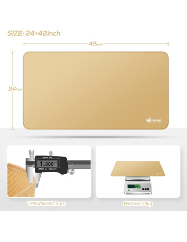 Alfombra Protectora Resistente al Fuego FLASLD 61x107 cm