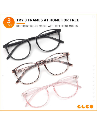 Gafas de Luz Azul IBOANN Iconic para Mujer - Protección UV400