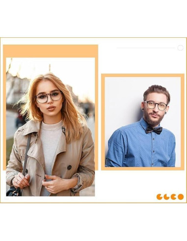 Gafas de Luz Azul IBOANN Iconic para Mujer - Protección UV400