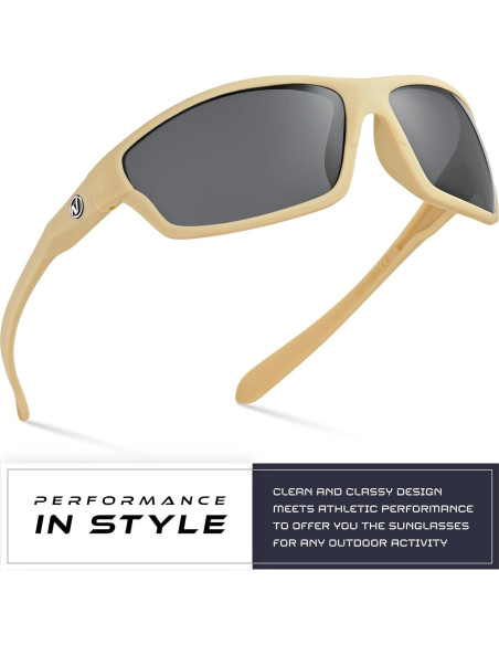 Gafas de sol deportivas Nitrogen polarizadas UV400 unisex