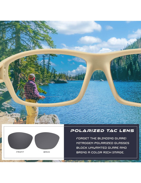 Gafas de sol deportivas Nitrogen polarizadas UV400 unisex