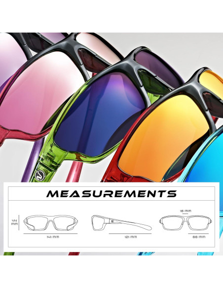 Gafas de sol deportivas Nitrogen polarizadas UV400 unisex