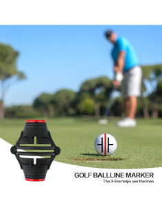 Plantilla Marcador de Pelotas de Golf MAGOLFIN con 4 Colores 2