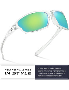 Gafas de sol deportivas Nitrogen polarizadas UV400 unisex 2