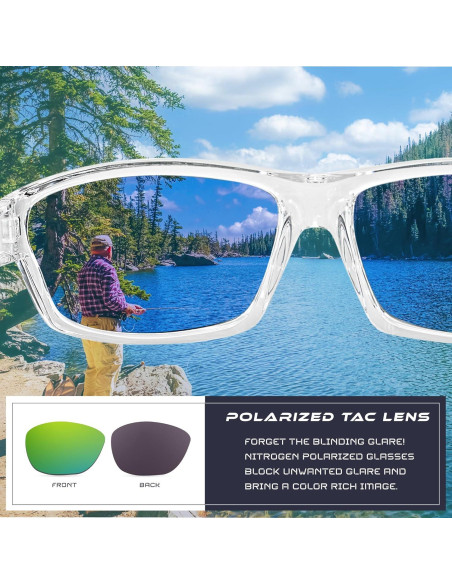 Gafas de sol deportivas Nitrogen polarizadas UV400 unisex