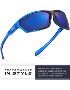 Gafas de sol deportivas Nitrogen polarizadas UV400 unisex 2