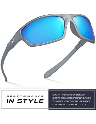 Gafas de sol deportivas Nitrogen polarizadas UV400 unisex