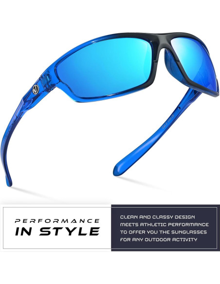 Gafas de sol deportivas Nitrogen polarizadas UV400 unisex