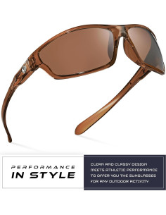 Gafas de sol deportivas Nitrogen polarizadas UV400 unisex 2