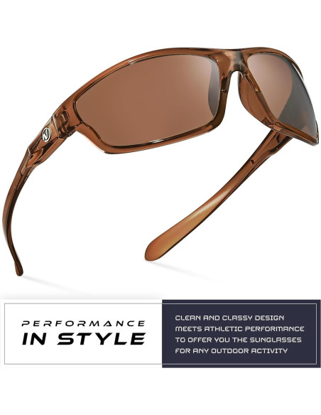 Gafas de sol deportivas Nitrogen polarizadas UV400 unisex