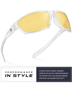 Gafas de sol deportivas Nitrogen polarizadas UV400 unisex 2