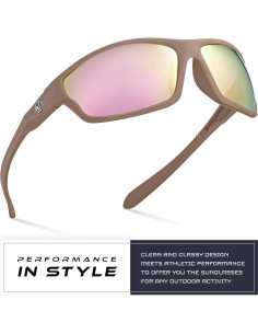 Gafas de sol deportivas Nitrogen polarizadas UV400 unisex 2