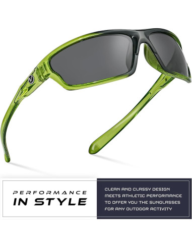 Gafas de sol deportivas Nitrogen polarizadas UV400 unisex