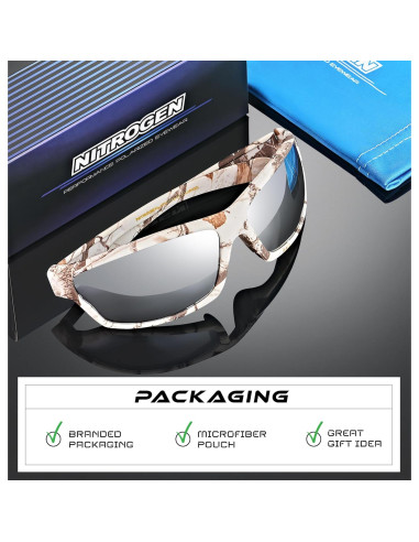 Gafas de sol deportivas Nitrogen polarizadas UV400 unisex