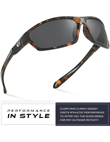 Gafas de sol deportivas Nitrogen polarizadas UV400 unisex Gafas de sol deportivas Nitrogen polarizadas UV400 unisex