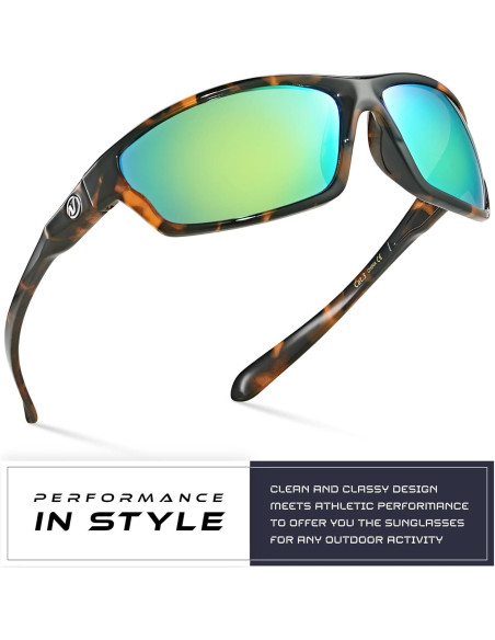 Gafas de sol deportivas Nitrogen polarizadas UV400 unisex Gafas de sol deportivas Nitrogen polarizadas UV400 unisex