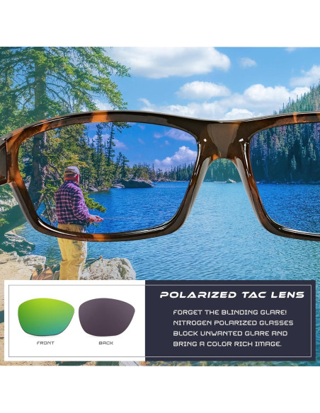 Gafas de sol deportivas Nitrogen polarizadas UV400 unisex Gafas de sol deportivas Nitrogen polarizadas UV400 unisex