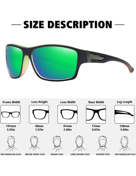 Gafas de sol STORYCOAST polarizadas 3 en 1 para deportes Gafas de sol STORYCOAST polarizadas 3 en 1 para deportes