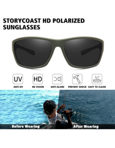Gafas de sol STORYCOAST polarizadas para ciclismo y deportes 2