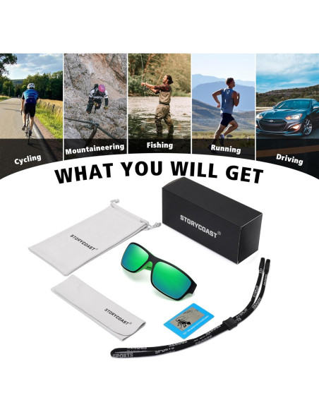 Gafas de sol polarizadas STORYCOAST para ciclismo y deportes