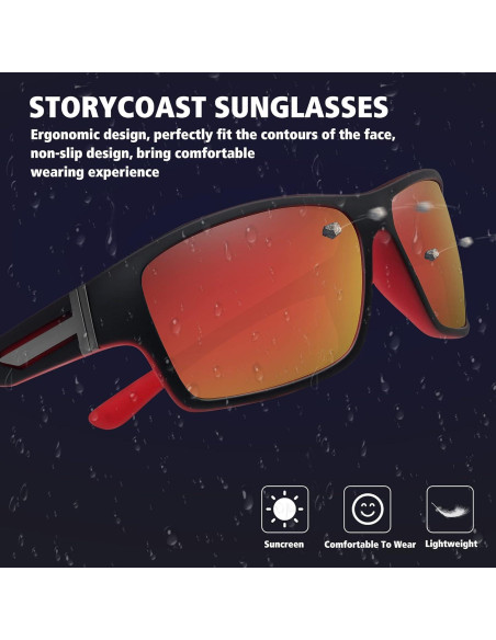 Gafas de sol polarizadas STORYCOAST 3 en 1 para deportes