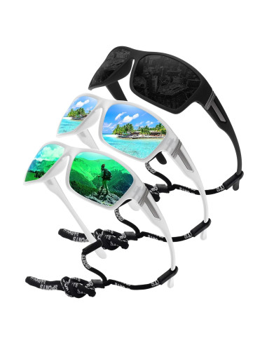 Gafas de sol polarizadas STORYCOAST 3 pack unisex