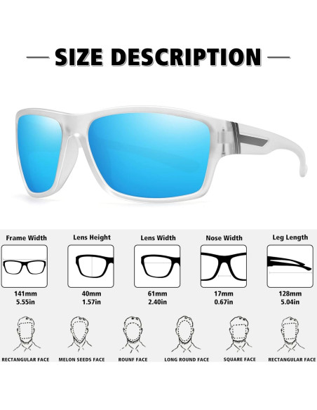 Gafas de sol polarizadas STORYCOAST 3 pack unisex