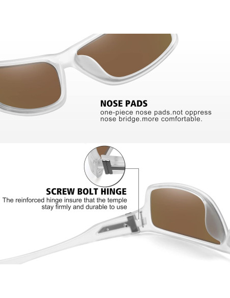 Gafas de sol polarizadas STORYCOAST 3 pack unisex