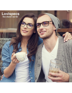 Gafas Lovispecs para luz azul, marco TR90, unisex 2