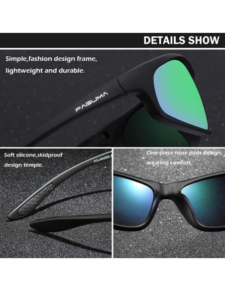 Gafas de sol FAGUMA polarizadas UV400 para hombres