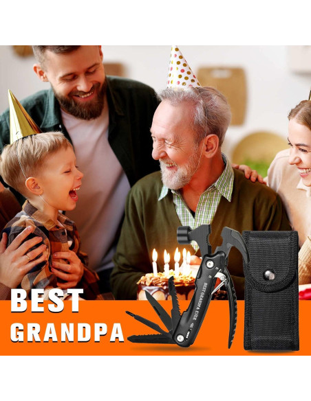 Martillo Multiherramienta Veitorld 12 en 1 para Abuelo