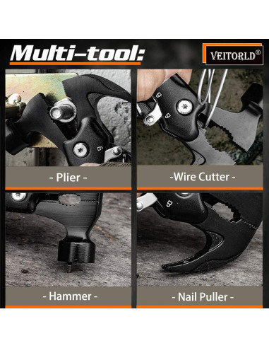 Martillo Multiherramienta Veitorld 12 en 1 para Abuelo