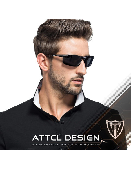 Gafas de sol polarizadas ATTCL - Marco ligero Al-Mg UV400