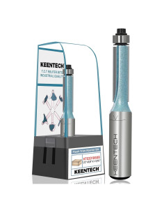 Broca de Router KEENTECH 3/8" Carburo Eje 1/2"