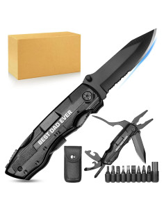 Cuchillo Multiherramienta WILLUCK para Papá - Regalo Útil
