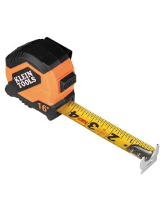 Cinta Métrica Klein Tools 9516 Doble Gancho 4.9m Nylon