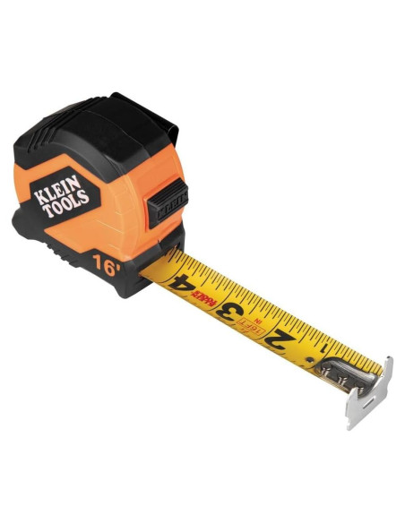 Cinta Métrica Klein Tools 9516 Doble Gancho 4.9m Nylon