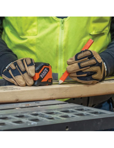 Cinta Métrica Klein Tools 9516 Doble Gancho 4.9m Nylon