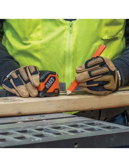 Cinta Métrica Klein Tools 9516 Doble Gancho 4.9m Nylon