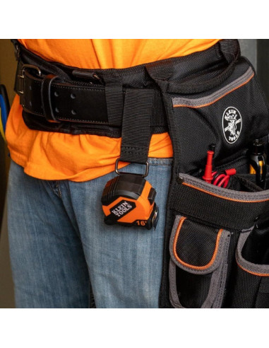 Cinta Métrica Klein Tools 9516 Doble Gancho 4.9m Nylon