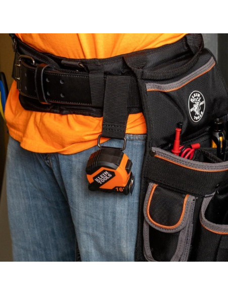 Cinta Métrica Klein Tools 9516 Doble Gancho 4.9m Nylon