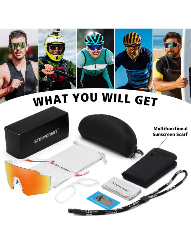 Gafas de sol polarizadas STORYCOAST UV400 para deportes
