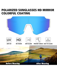 Gafas de sol polarizadas STORYCOAST UV400 para deportes 2