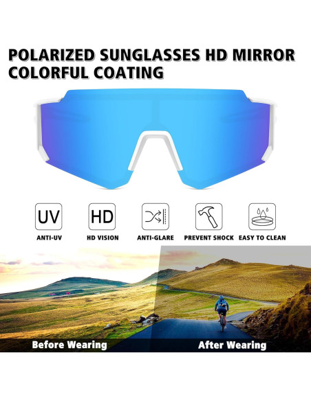 Gafas de sol polarizadas STORYCOAST UV400 para deportes Gafas de sol polarizadas STORYCOAST UV400 para deportes