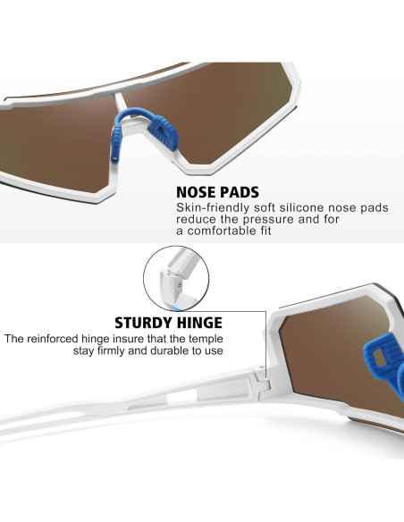 Gafas de sol polarizadas STORYCOAST UV400 para deportes Gafas de sol polarizadas STORYCOAST UV400 para deportes