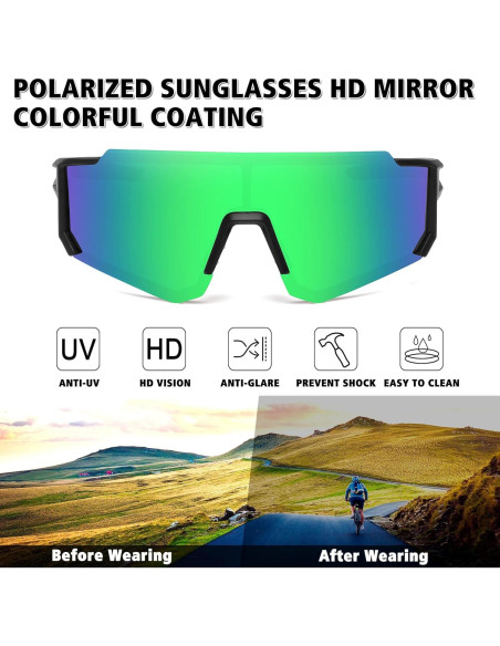 Gafas de sol polarizadas STORYCOAST UV400 para deportes Gafas de sol polarizadas STORYCOAST UV400 para deportes